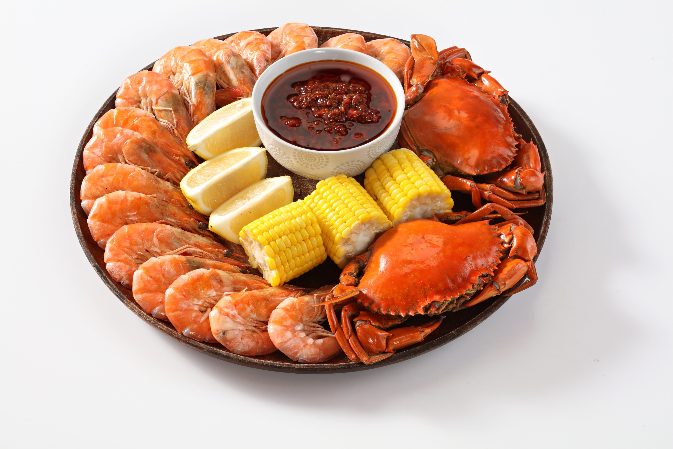 Crab and Shrimp Bilao