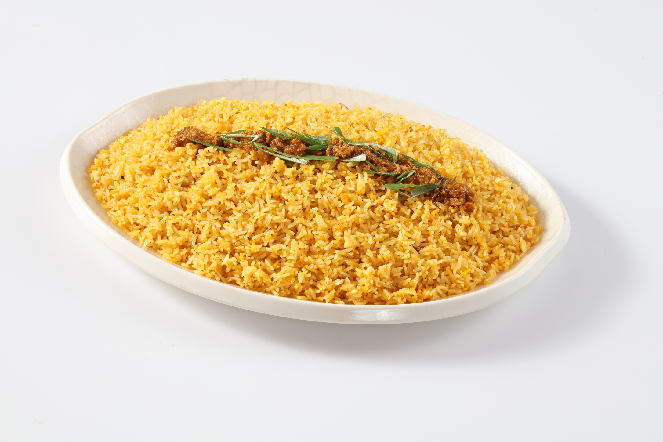 Aligue Rice Platter